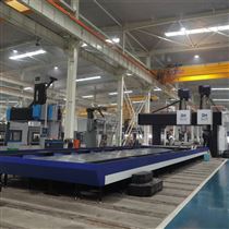 大型(xíng)數控龍(long)門銑床(chuáng) 16米乘以(yi)4.2米 廠家(jiā)供應